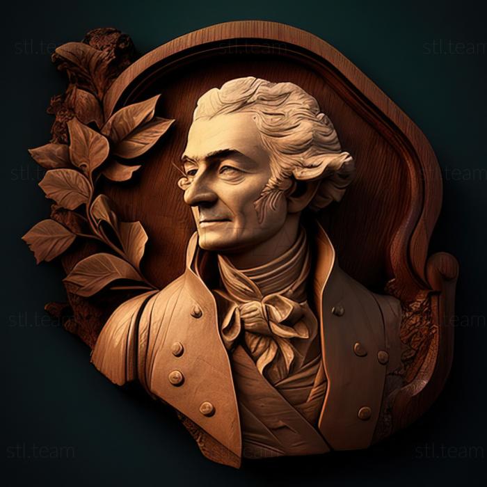 3D model Thomas Gainsborough (STL)